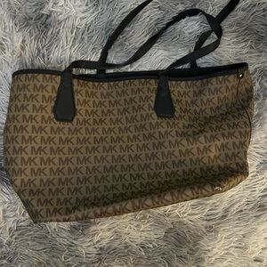 Michael Kors Brown Monogram Tote